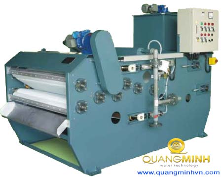 Máy ép bùn CHI-SHUN, gạt rác CHI-SHUN